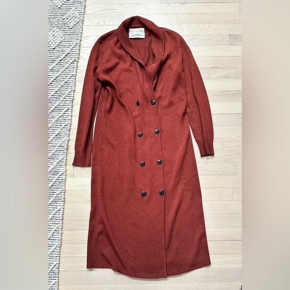 Oscar de la renta maxi cardigan - Picture 1 of 3